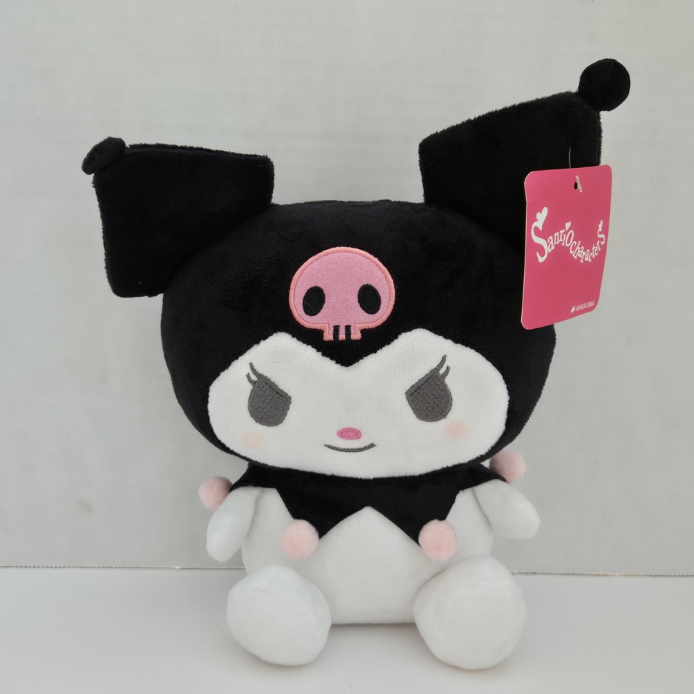 Sanrio 2017 Kuromi Plush NWT 10"x8.5"x4.5"
